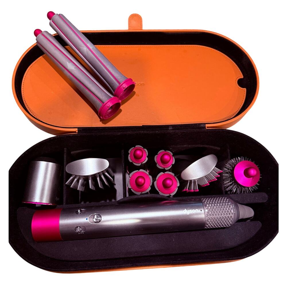 Dyson Airwrap Multi-Styler Set — Fuchsia/Nickel | Attachments + Case